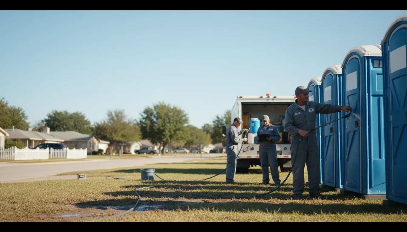 Long-Term Portable Toilet Rental in Provencal, LA near me